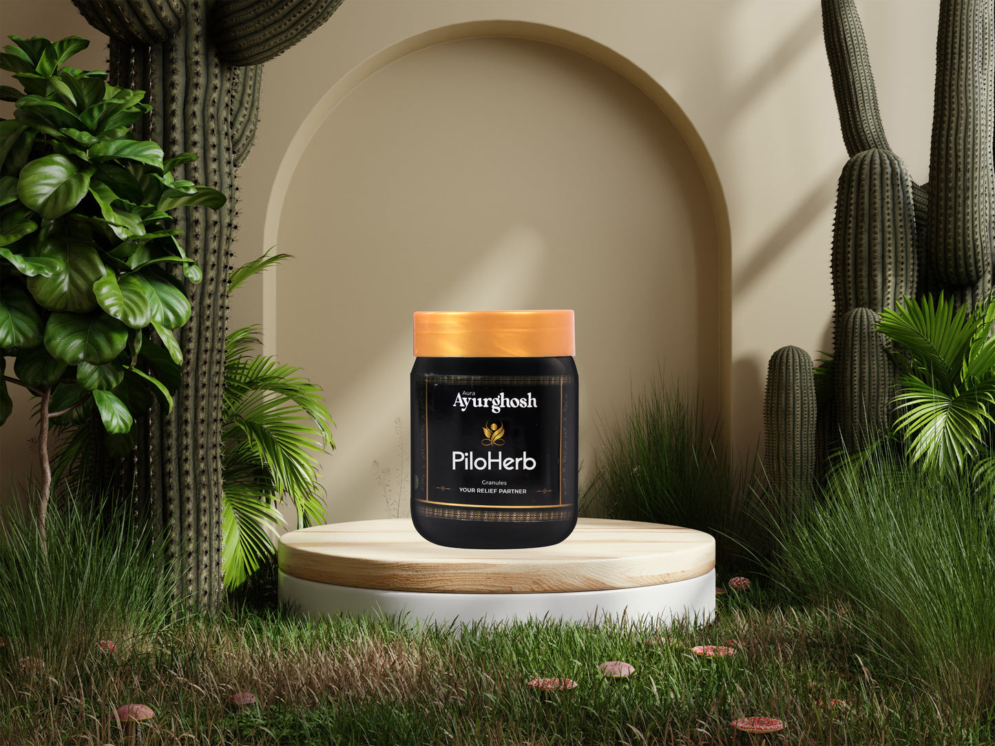 Trio combo PiloHerb| PiloHerb Granules